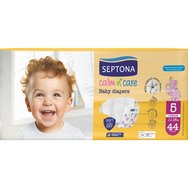 Septona Calm n\' Care Baby Diapers Junior No5 (11-16kg) 44 бр