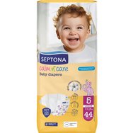 Septona Calm n\' Care Baby Diapers Junior No5 (11-16kg) 44 бр