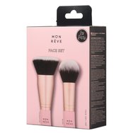 Mon Reve Les Petits Pouch & Brush Face Set 2 бр Mon Reve Les Petits Pouch & Brush Face Set 2 бр
