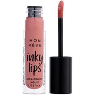 Mon Reve Inky Lips Kiss-Proof Liquid Matte Lipstick Изключително дълготрайно течно матово червило 4ml - 24