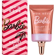 Mon Reve Barbie Ballet CO Prismatic Shimmer Eye Shadow Течни сенки за очи с металически призматичен блясък 7.2ml - No.02 Arabesque Mon Reve Barbie Ballet CO Prismatic Shimmer Eye Shadow Течни сенки за очи с металически призматичен блясък 7.2ml - No.02 Arabesque