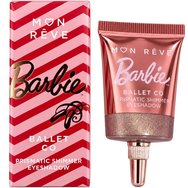 Mon Reve Barbie Ballet CO Prismatic Shimmer Eye Shadow Течни сенки за очи с металически призматичен блясък 7.2ml - No.03 Pirouette Mon Reve Barbie Ballet CO Prismatic Shimmer Eye Shadow Течни сенки за очи с металически призматичен блясък 7.2ml - No.03 Pirouette