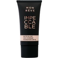 Mon Reve Impeccable All Day Matte Foundation with Spf15, 30ml - 102