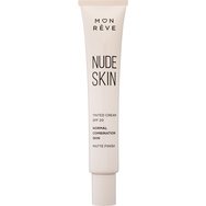 Mon Reve Nude Skin Normal to Combination Skin Matte Finish Spf20 Tinted Cream 30ml - No 103 Dark