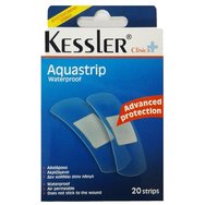 Kessler Aquastrip Waterproof Strips Стерилни, Водоустойчиви Самозалепващи Пластири 20 Броя Kessler Aquastrip Waterproof Strips Стерилни, Водоустойчиви Самозалепващи Пластири 20 Броя
