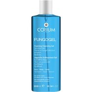 Corium Line Fungogel Foaming Cleansing Gel 300ml - Пенлив измиващ гел за чувствителна кожа, склонна към гъбични инфекции Corium Line Fungogel Foaming Cleansing Gel 300ml - Пенлив измиващ гел за чувствителна кожа, склонна към гъбични инфекции