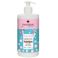 Messinian Spa Bubblegum With Cotton & Berry Extract Shower Gel 750ml - Овлажняващ душ гел с аромат на дъвка, с помпа Messinian Spa Bubblegum With Cotton & Berry Extract Shower Gel 750ml - Овлажняващ душ гел с аромат на дъвка, с помпа