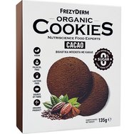 Frezyderm Organic Cookies Био Бисквити за Деца & Възрастни Без Палмово Масло & Захар с Вкус Какао 135g - Cacao Frezyderm Organic Cookies Био Бисквити за Деца & Възрастни Без Палмово Масло & Захар с Вкус Какао 135g - Cacao