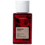 Korres Saffron Amber Eau De Toilette Дамски парфюм със сладки, топли нотки, които подчертават женствеността 50ml Korres Saffron Amber Eau De Toilette Дамски парфюм със сладки, топли нотки, които подчертават женствеността 50ml