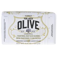 Korres Pure Greek Olive Tradional Soap Olive Blossom  - традиционен гръцки зелен сапун с аромат на мед, 125gr Korres Pure Greek Olive Tradional Soap Olive Blossom  - традиционен гръцки зелен сапун с аромат на мед, 125gr