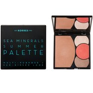 Korres Sea Minerals Summer Palette Coral Sunsets Палитра сенки за лице и очи 13g