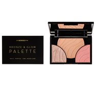 Korres Bronze & Glow Palette Палитра 3-в-1 хайлайтър, руж и бронзант 20gr