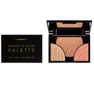 Korres Bronze & Glow Palette Три нюанса Palette Bronzer, Highlighter & Blush за естествен резултат Шампанско Glow 20gr Korres Bronze & Glow Palette Три нюанса Palette Bronzer, Highlighter & Blush за естествен резултат Шампанско Glow 20gr