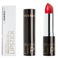 Korres Morello Creamy Lipstick 3.5gr - 52 Red Satin - Червило със стабилен и светещ ефект Korres Morello Creamy Lipstick 3.5gr - 52 Red Satin - Червило със стабилен и светещ ефект