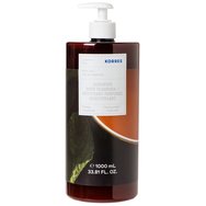 Korres Renewing Body Cleanser Mint Tea Shower Gel 1000ml - Освежаващ, хидратиращ душ гел със студен аромат на зелен чай с помпа Korres Renewing Body Cleanser Mint Tea Shower Gel 1000ml - Освежаващ, хидратиращ душ гел със студен аромат на зелен чай с помпа
