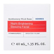 Korres Apothecary Wild Rose Vitamin Super C Night Brightening Sleeping Facial 40ml