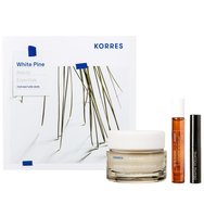 Korres Promo White Pine Volumizing Serum-in-Moisturizer Day Cream 40ml & Подарък Eau de Toilette Cashmere Kumquat 10ml & Drama Volume Mascara Black 4ml