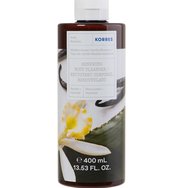 Korres Renewing Body Cleanser Mediterranean Vanilla Blossom Shower Gel 400ml - Освежаващ, овлажняващ душ гел със специален аромат на ванилия и нежни нотки на бели цветя Korres Renewing Body Cleanser Mediterranean Vanilla Blossom Shower Gel 400ml - Освежаващ, овлажняващ душ гел със специален аромат на ванилия и нежни нотки на бели цветя