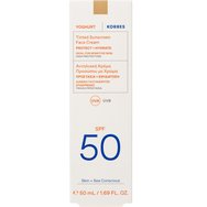 Korres Yoghurt Tinted Sunscreen Face Cream Spf50, 50ml