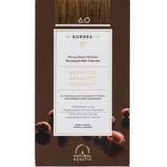 Korres Promo Argan Oil Βαφή Μαλλιών Χωρίς Αμμωνία 1 бр & Подарък Post Color Hair Mask 40ml - 6.0 Тъмно русо