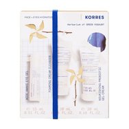 Korres Promo Wide Awake Eye Gel 15ml & Foaming Cream Clenser 20ml & Nourishing Probiotic Gel-Cream 20ml