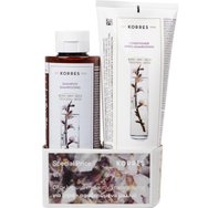 Korres Promo Almond & Linseed Shampoo for Dry - Damaged Hair 250ml & Almond & Linseed Conditioner for Dry - Damaged Hair 200ml