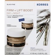 Korres Promo Black Pine Bounce, Firming & Moisturizer Day Cream 40ml & Подарък Plump Up, Sleeping Facial Cream 15ml Korres Promo Black Pine Bounce, Firming & Moisturizer Day Cream 40ml & Подарък Plump Up, Sleeping Facial Cream 15ml