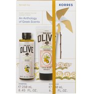 Korres Promo Pure Greek Olive Honey & Pear Body Cream 200ml & Shower Gel 250ml Korres Promo Pure Greek Olive Honey & Pear Body Cream 200ml & Shower Gel 250ml