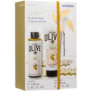 Korres Promo Pure Greek Olive Honey & Pear Body Cream 200ml & Shower Gel 250ml Korres Promo Pure Greek Olive Honey & Pear Body Cream 200ml & Shower Gel 250ml
