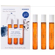 Korres Promo Eau De Toilette Lefko 10ml & Kyma 10ml & Avgoustos 10ml Korres Promo Eau De Toilette Lefko 10ml & Kyma 10ml & Avgoustos 10ml