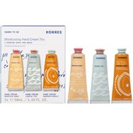 Korres Promo Mountain Honey 50ml & Coastal Fig 50ml & Mandarin Neroli Hand Cream 50ml - Хидратиращ крем за ръце със сладки нотки на планински мед, свежи нотки на средиземноморска смокиня и хладни нотки на мандарина, с цветове от нероли и гръцко бадемово масло Korres Promo Mountain Honey 50ml & Coastal Fig 50ml & Mandarin Neroli Hand Cream 50ml - Хидратиращ крем за ръце със сладки нотки на планински мед, свежи нотки на средиземноморска смокиня и хладни нотки на мандарина, с цветове от нероли и гръцко бадемово масло
