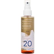 Korres Bronzing Dry Touch Oil Spf20 Сухо слънцезащитно масло със средна защита за интензивен тен 150ml
