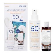 Korres Promo Yoghurt Sunscreen Spray Emulsion Body & Face Protect & Hydrate Spf50+, 150ml & Δώρο Yoghurt Reneing Body Cleanser 80ml