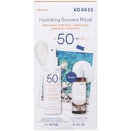 Korres Promo Yoghurt Sunscreen Spray Emulsion Body & Face Protect & Hydrate Spf50+, 150ml & Δώρο Yoghurt Reneing Body Cleanser 80ml