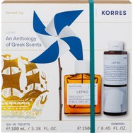 Korres Promo Lefko Eau De Toilette 100ml & Shower Gel 250ml