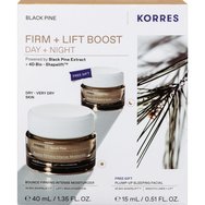 Korres Promo Black Pine Bounce Firming Intense Moisturizer Day Cream 40ml & Подарък Plump Up, Sleeping Facial Cream 15ml Korres Promo Black Pine Bounce Firming Intense Moisturizer Day Cream 40ml & Подарък Plump Up, Sleeping Facial Cream 15ml