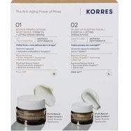 Korres Promo Black Pine Bounce Firming Intense Moisturizer Day Cream 40ml & Подарък Plump Up, Sleeping Facial Cream 15ml Korres Promo Black Pine Bounce Firming Intense Moisturizer Day Cream 40ml & Подарък Plump Up, Sleeping Facial Cream 15ml