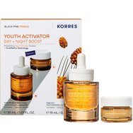 Korres Promo Black Pine Primus 6xHA Wrinkle Smoothing Youth Activator Booster 30ml & Подарък Υouth Renewal Sleeping Facial Cream 15ml Korres Promo Black Pine Primus 6xHA Wrinkle Smoothing Youth Activator Booster 30ml & Подарък Υouth Renewal Sleeping Facial Cream 15ml