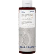 Korres Mediterranean Vanilla Blossom & Purifying Sage Extract Shower Gel 250ml - Освежаващ, хидратиращ душ гел с ванилови цветове и почистващ екстракт от градински чай, идеален за чувствителна кожа