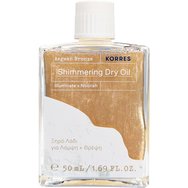 Korres Aegean Bronze Illuminate & Nourish Shimmering Dry Oil Сухо масло за лице, коса и тяло за бронзов блясък с характерния аромат на егейски бронз 50ml