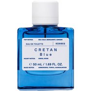 Korres Cretan Blue Eau de Toilette 50ml - Средиземноморски аромат с нотки на морска сол, бергамот & Ginger