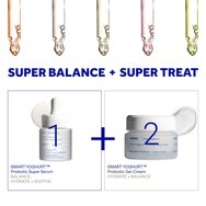 Korres Promo Greek Yoghurt Smart Probiotic Super Serum 15ml & Smart Probiotic Gel-Cream 40ml & Подарък торбичка 1 бр