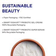 Korres Promo Greek Yoghurt Smart Probiotic Super Serum 15ml & Smart Probiotic Gel-Cream 40ml & Подарък торбичка 1 бр