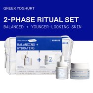 Korres Promo Greek Yoghurt Smart Probiotic Super Serum 15ml & Smart Probiotic Gel-Cream 40ml & Подарък торбичка 1 бр