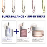 Korres Promo Greek Yoghurt Smart Probiotic Super Serum 15ml & Apothecary Wild Rose Vitamin Super C Spotless Serum 15ml & Wild Rose Vitamin Super C Face Cream Normal Mixed 40ml & Подарък торбичка 1 бр