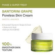 Korres Promo Greek Yoghurt Smart Probiotic Super Serum 15ml & Santorini Grape Dry Oil Serum 15ml & Poreless Skin Face Cream 40ml & Подарък торбичка 1 бр