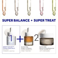 Korres Promo Greek Yoghurt Smart Probiotic Super Serum 15ml & Black Pine 4D Sculpt & Lift Serum 15ml & 4D Bounce, Firming & Moisturizer Day Cream 40ml & Подарък несесер 1 брой