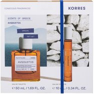 Korres Promo Avgoustos Eau De Toilette 50ml & 10ml Korres Promo Avgoustos Eau De Toilette 50ml & 10ml
