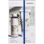 Korres Promo Jasmine With Purifying Sage Extract Shower Gel 250ml & Jasmine & Nourishing Almond Oil Body Milk 200ml