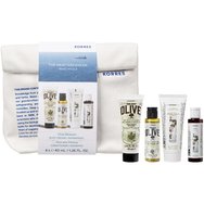 Korres Promo Travel Size Pure Greek Olive Body Milk Olive Blossom 40ml & Shower Gel 40ml & Aloe & Dittany Normal Hair Shampoo 40ml & Conditioner 40ml